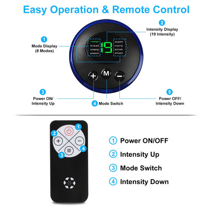Tapete Masajeador de Pies EMS Eléctrico | Alivio y Circulación