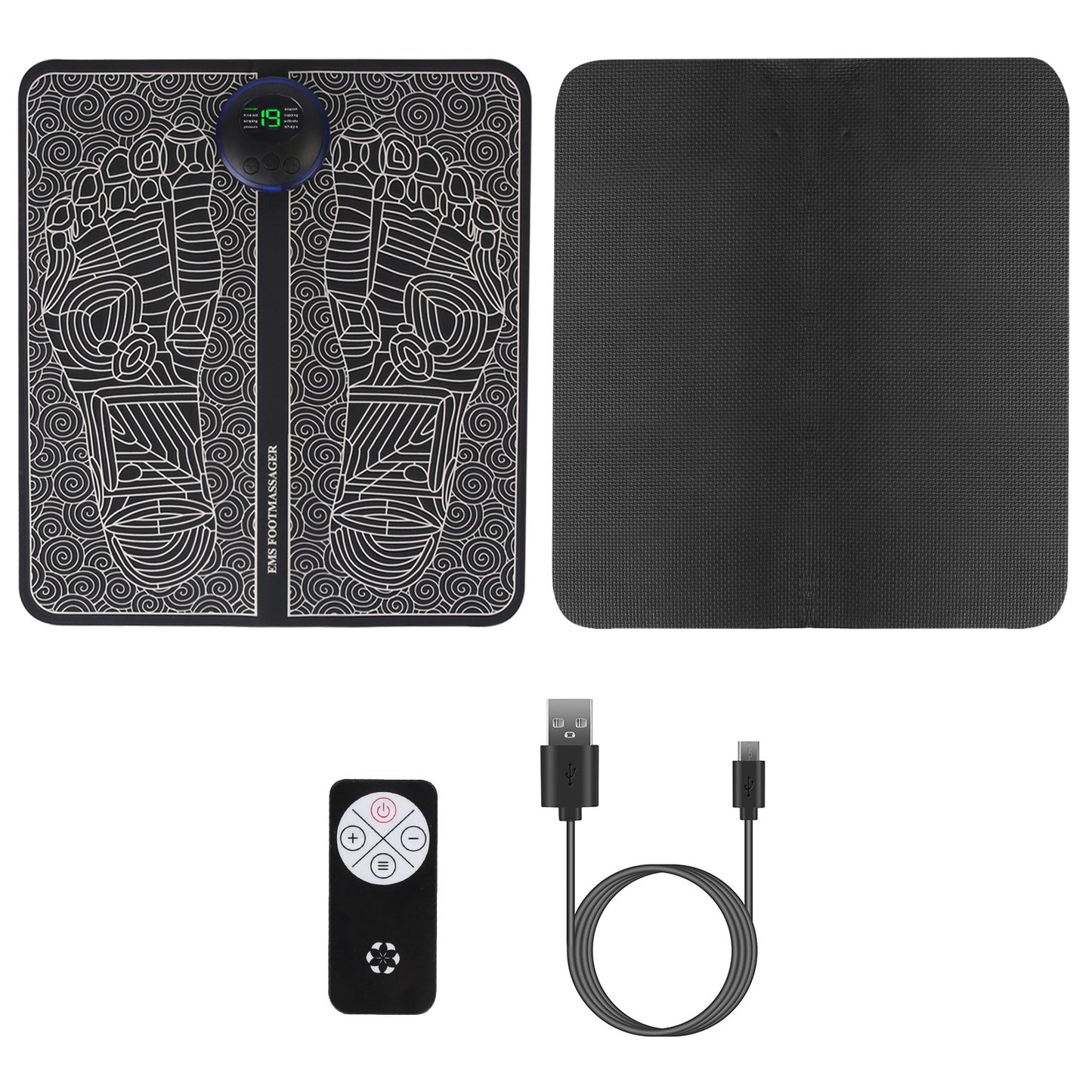 Tapete Masajeador de Pies EMS Eléctrico | Alivio y Circulación